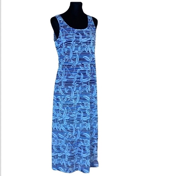 Baja Blue Resort long swim coverup Size Medium - Picture 1 of 12